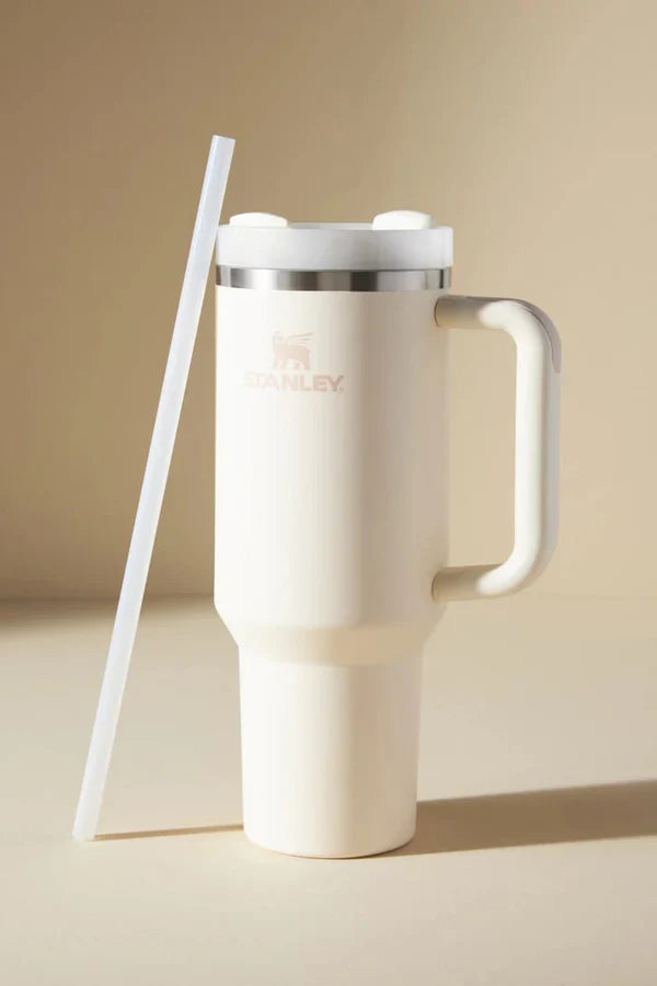 Stanley Cream Tumbler Cup Quencher H2.0