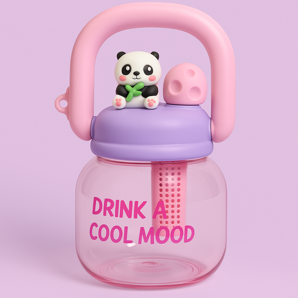 Cute Panda Water Bottle