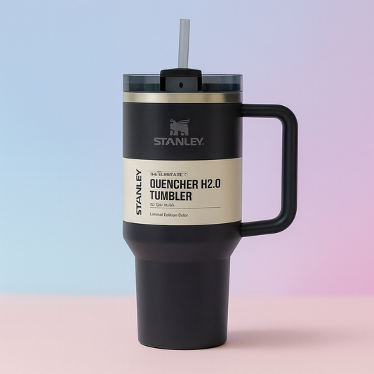 Stanley Black Tumbler Cup Quencher H2.0