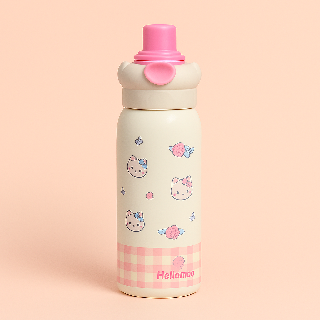 Hello kitty Face - Water Bottle