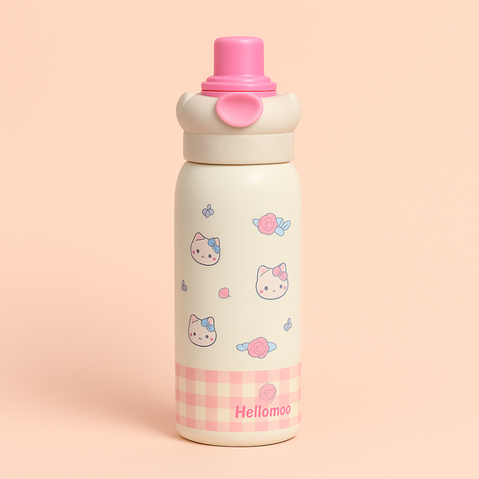 Hello kitty Face - Water Bottle