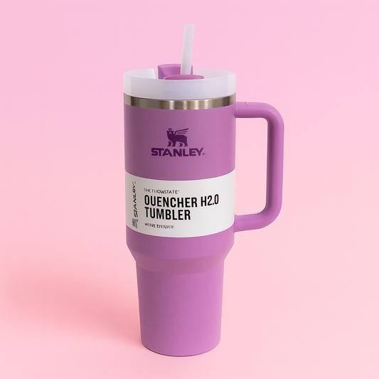 Stanley Purple Tumbler Cup Quencher H2.0