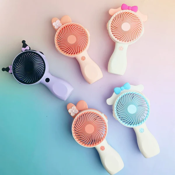 My Melody Mini Handheld Pink Portable Fan